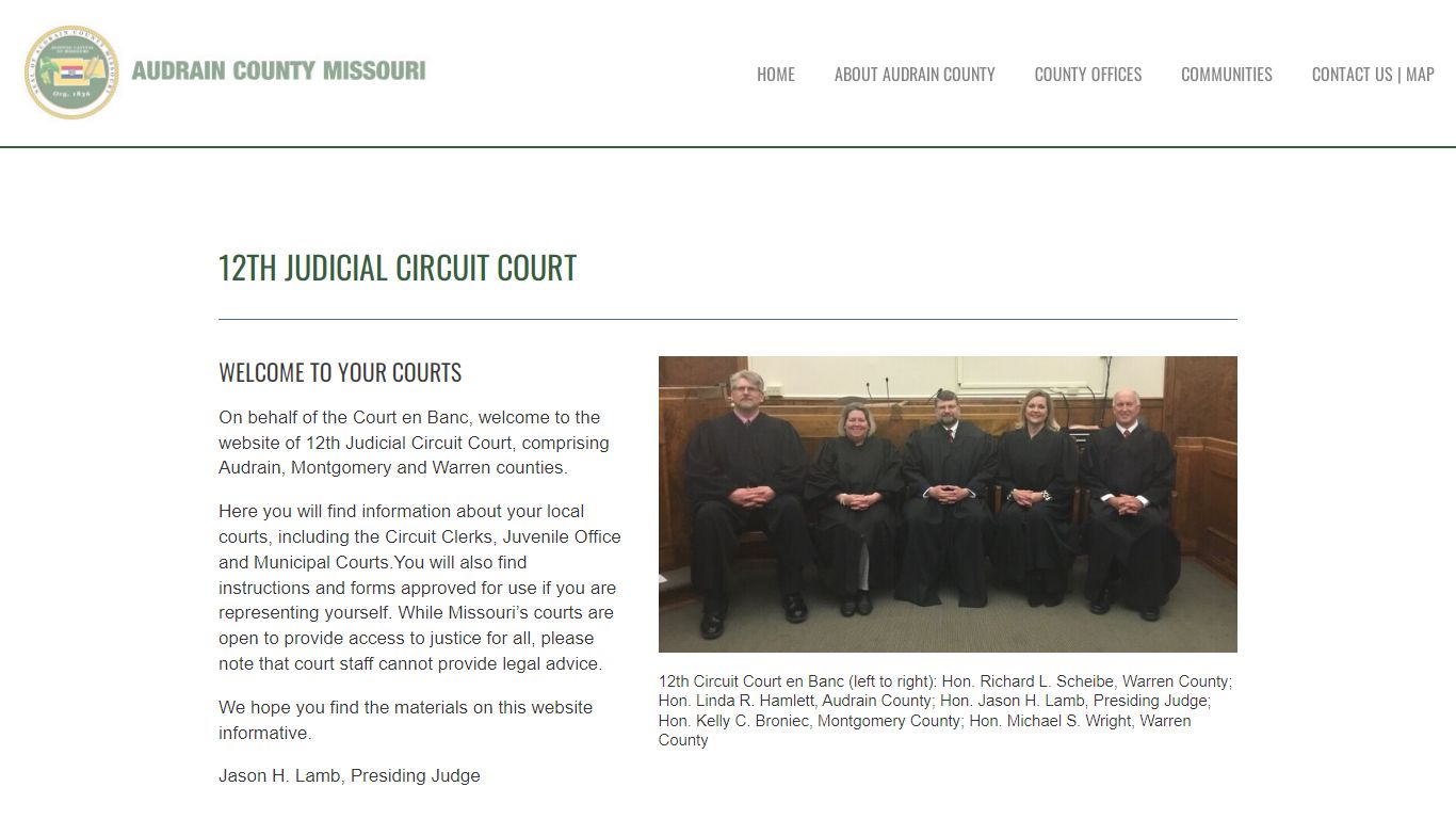 Circuit Court — Audrain County Missouri